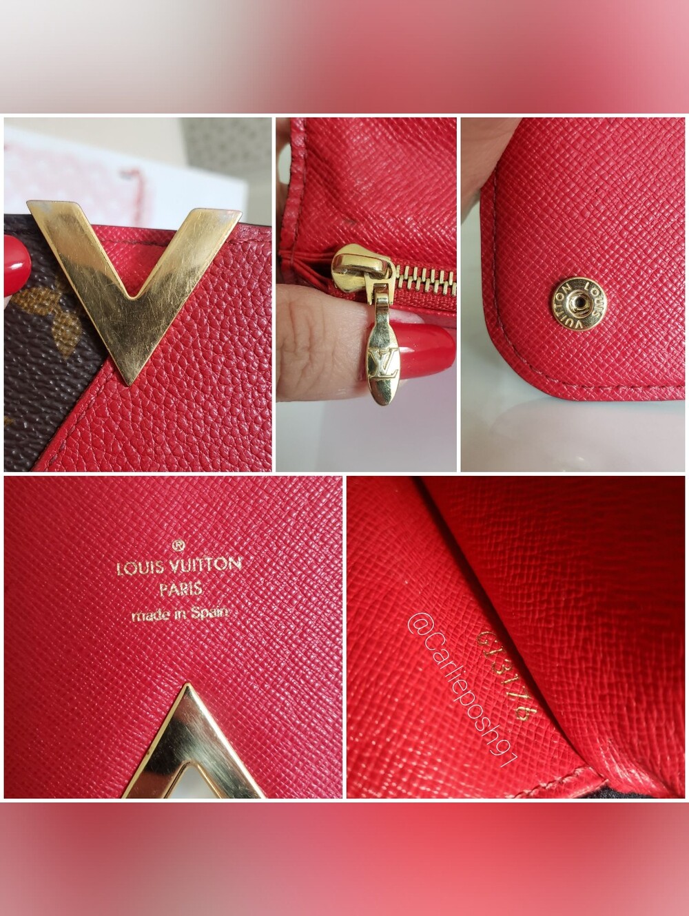 Authentic Pre-owned Louis Vuitton Kimono Long Wallet - Picture 14 of 15